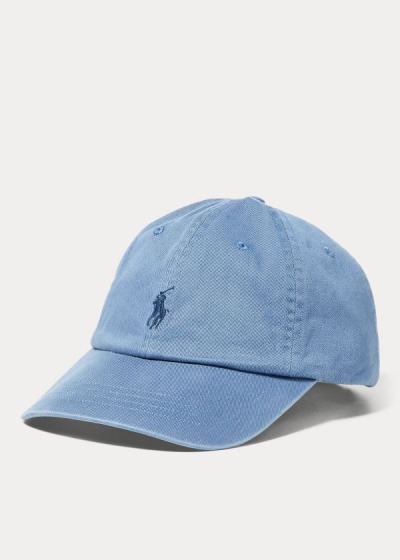 Gorra Polo Ralph Lauren Hombre Azules - Cotton Chino Baseball - UIXLS7860